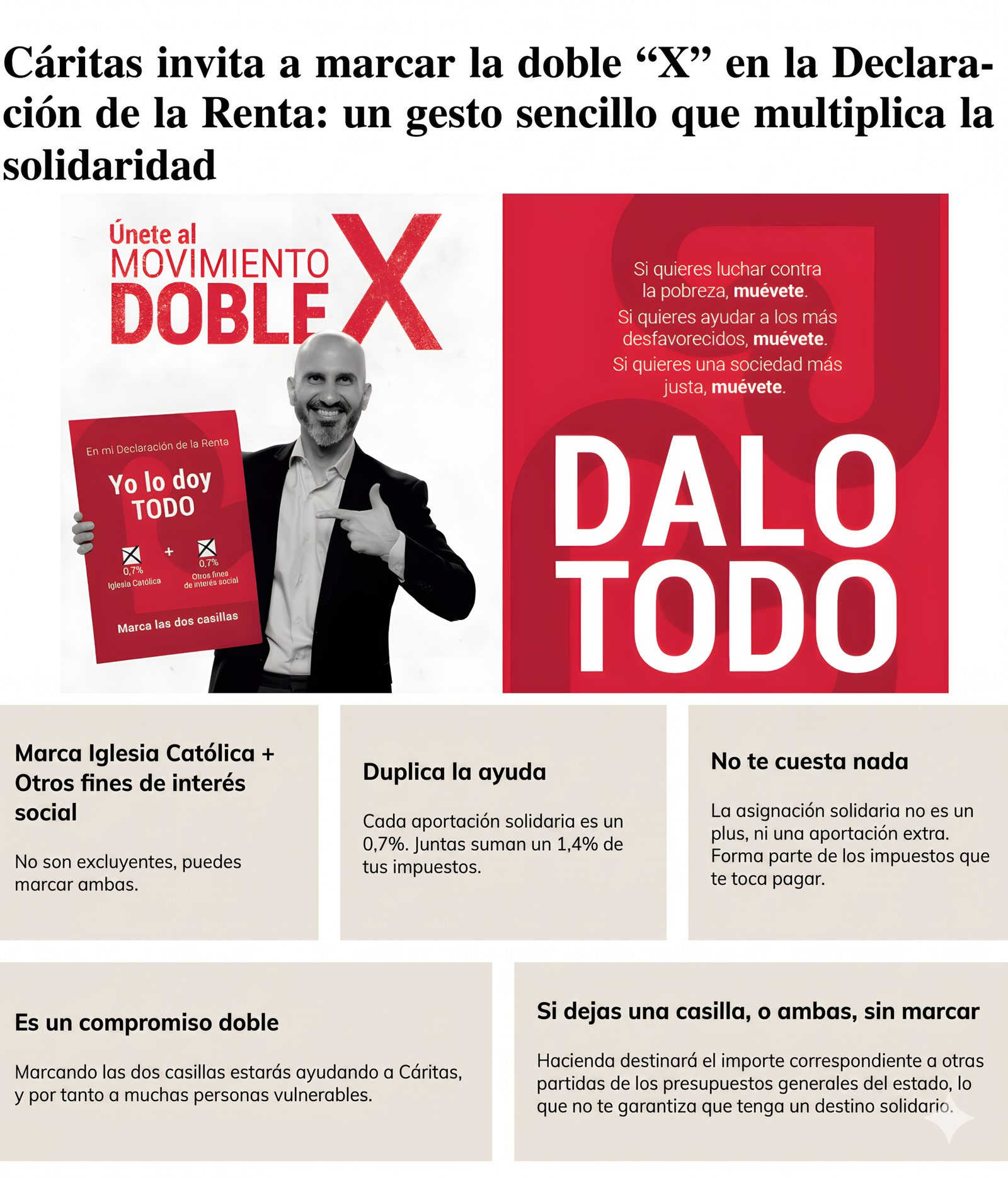 Detalle de la campaña Dalo Todo