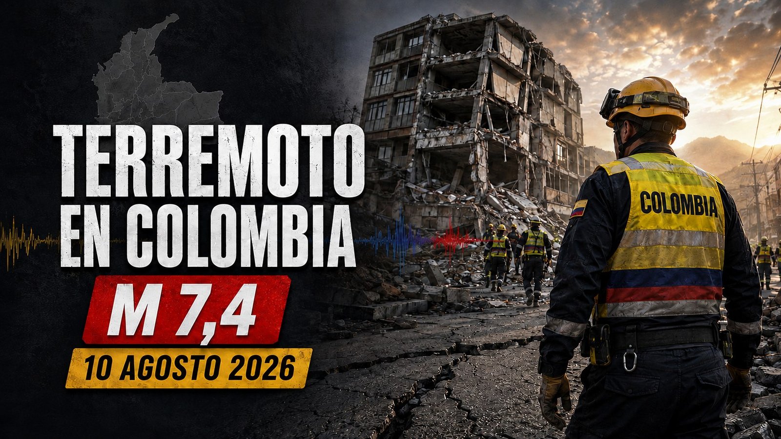 Campaña de Cooperación por el terremoto en Colombia